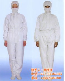 防靜電工作服套裝 黃石防靜電工作服 蘭天勞保防靜電工作服高清圖片 高清大圖
